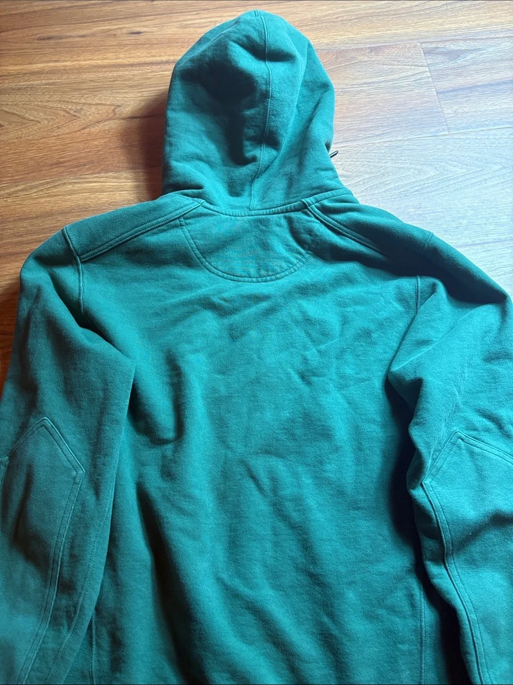 American giant men’s large green zip up jacket